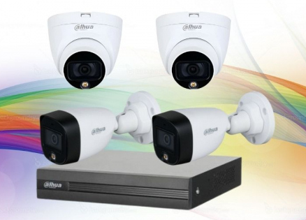 4 Camera DVR Packege